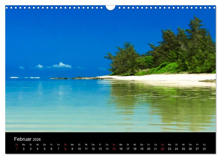 Produktbild: Mauritius - Moments (Wandkalender 2026 DIN A3 quer), CALVENDO Monatskalender