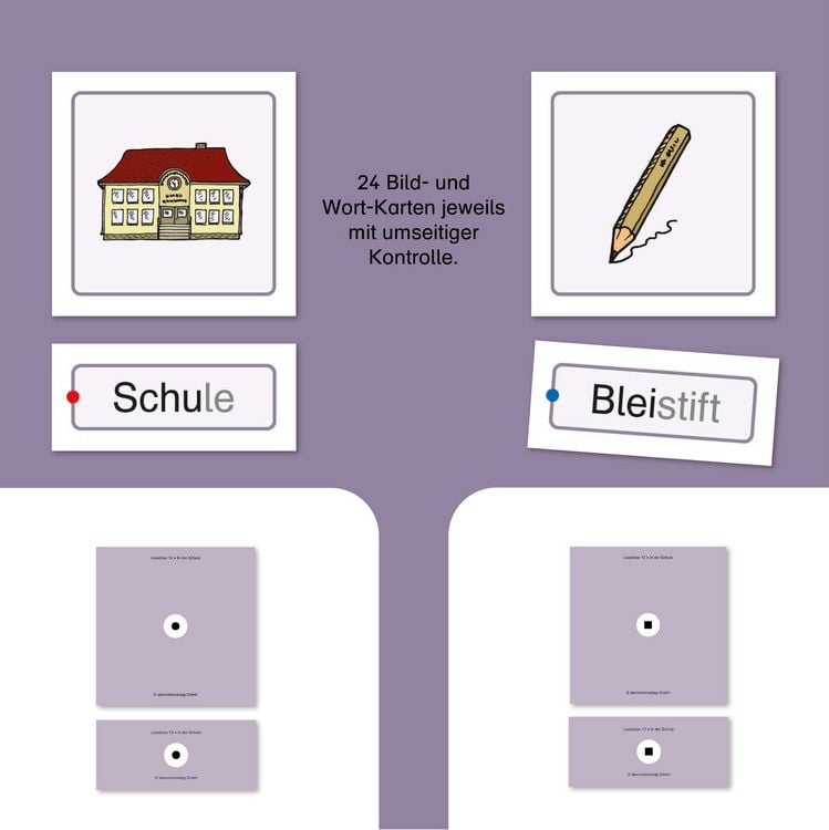 Produktbild: Ich kann W&ouml;rter lesen - Teil 2 - Meine Lesedosen 8-14 im Set