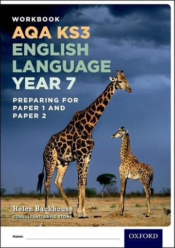Produktbild: AQA KS3 English Language: Key Stage 3: AQA KS3 English Language: Year 7 test workbook