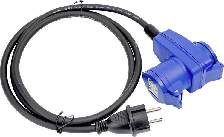 Produktbild: Platinet 46279 EV_EZ38 CEE Adapterkabel 16A 230V 1St.