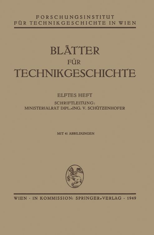 Produktbild: Bl&auml;tter f&uuml;r Technikgeschichte