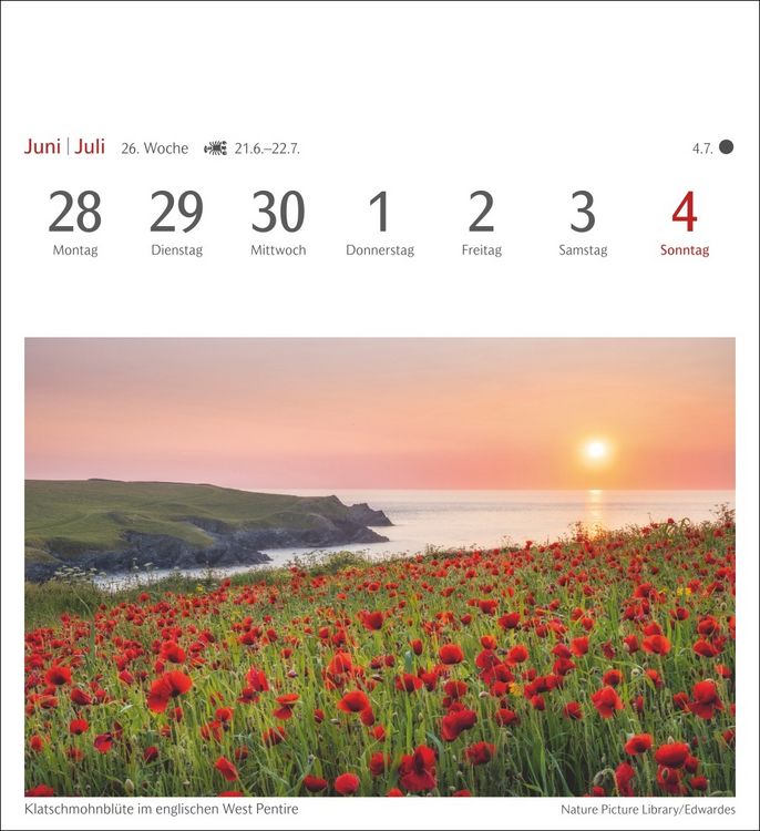 Produktbild: Farben der Natur Postkartenkalender 2027 - Wochenkalender mit 53 Postkarten