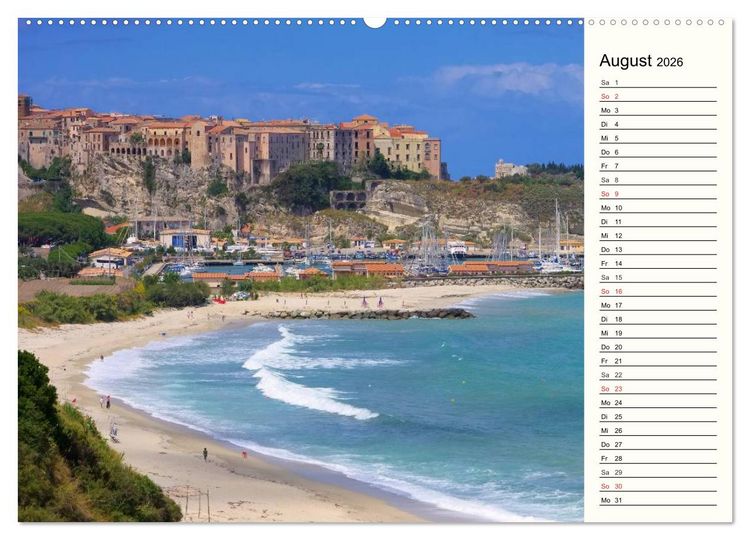 Produktbild: Kalabrien (hochwertiger Premium Wandkalender 2026 DIN A2 quer), Kunstdruck in Hochglanz
