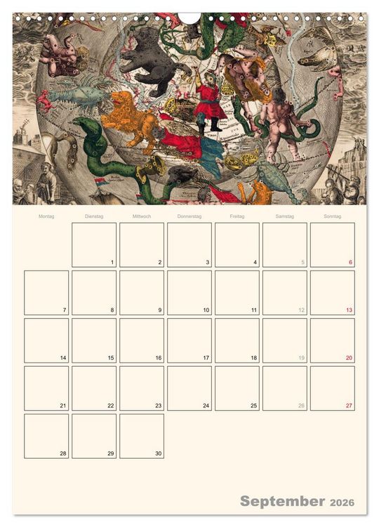 Produktbild: Zu den Sternen - mit Planerfunktion (Wandkalender 2026 DIN A3 hoch), CALVENDO Monatskalender