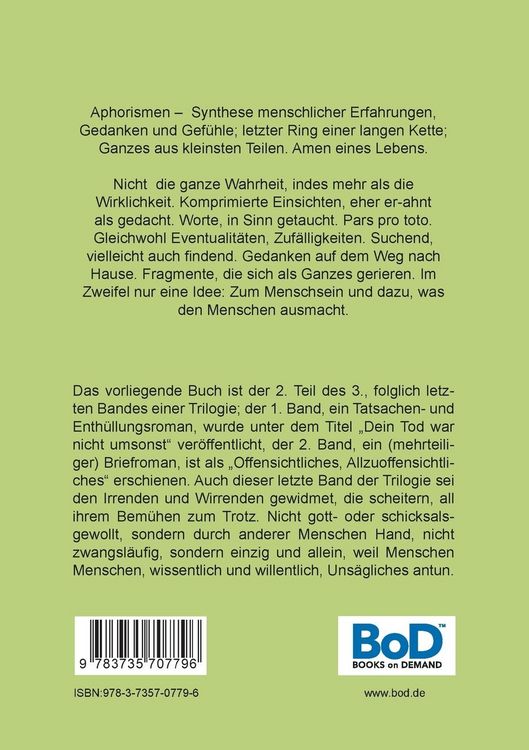 Produktbild: Mein Sudelbuch, Teil 2