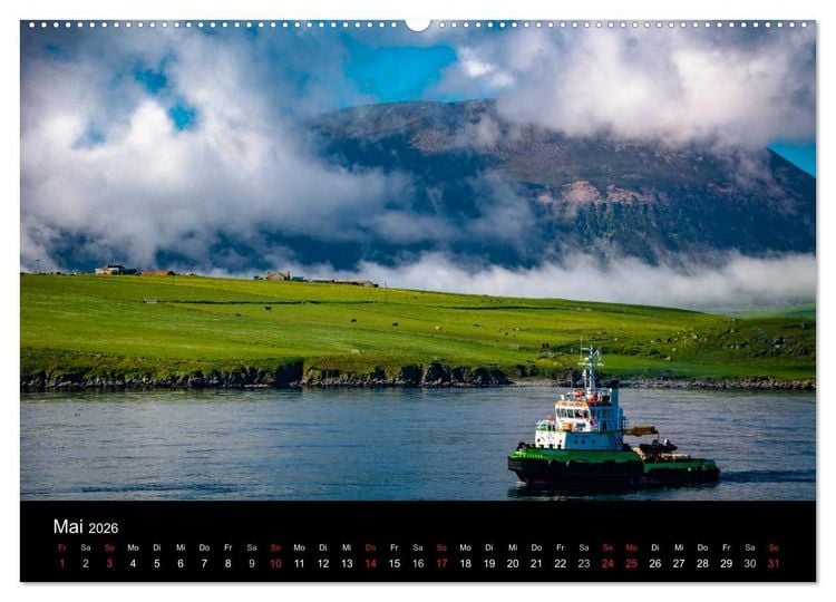 Produktbild: Schottlands Inseln (Wandkalender 2026 DIN A2 quer), CALVENDO Monatskalender