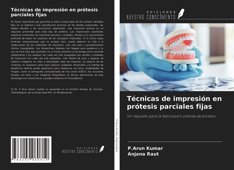 Produktbild: T&eacute;cnicas de impresi&oacute;n en pr&oacute;tesis parciales fijas