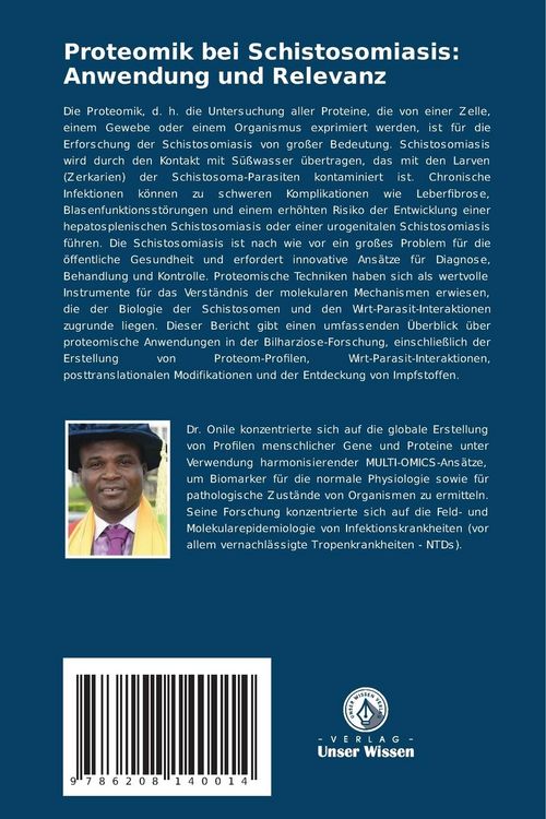 Produktbild: Proteomik bei Schistosomiasis: Anwendung und Relevanz