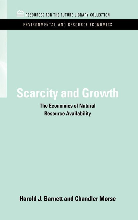 Produktbild: Scarcity and Growth