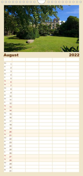 Produktbild: Familienplaner Lazise und Umgebung (Wandkalender 2022 , 21 cm x 45 cm, hoch)