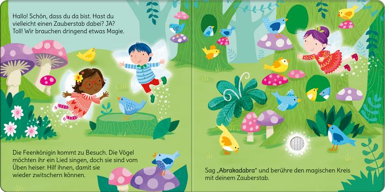 Produktbild: Mein Zauberstab-Klangbuch: Im Feenland