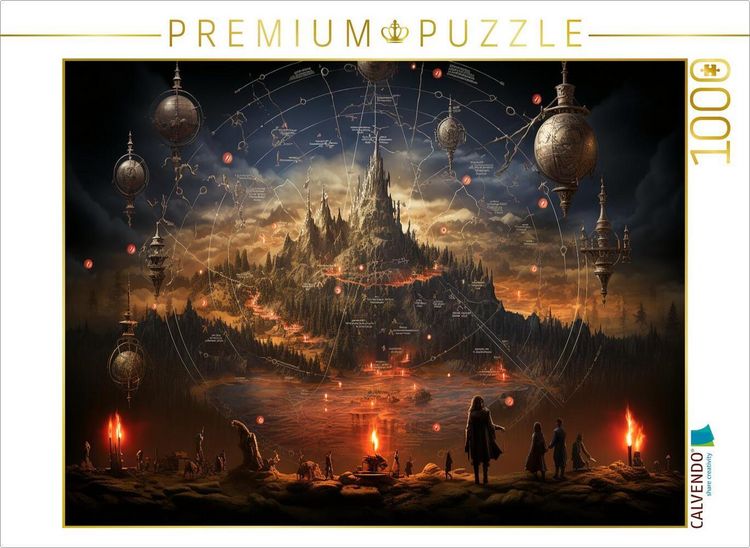 Produktbild: CALVENDO Puzzle Zusammenkunft | 1000 Teile Lege-Gr&ouml;&szlig;e 64x48cm Foto-Puzzle f&uuml;r gl&uuml;ckliche Stunden
