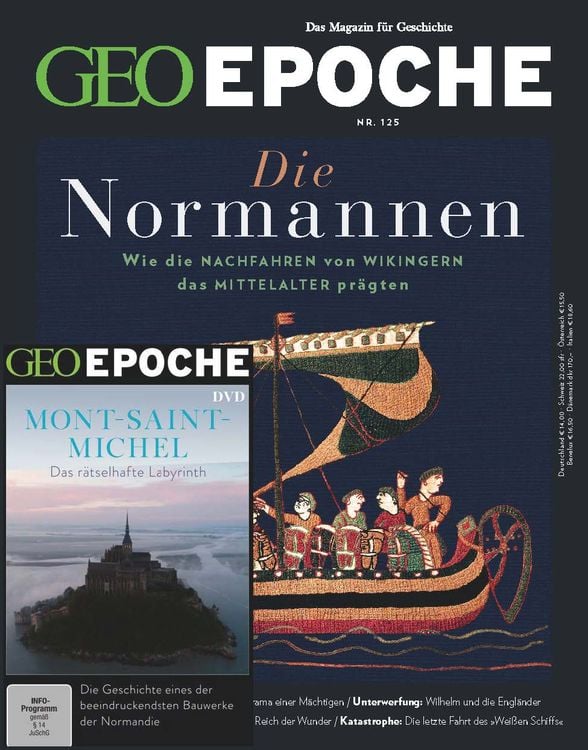 Produktbild: GEO Epoche (mit DVD) / GEO Epoche mit DVD 125/2024 - Die Normannen
