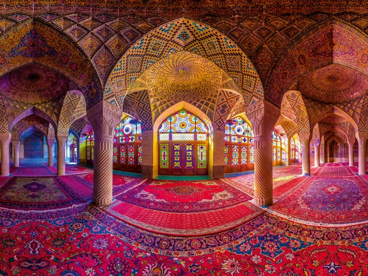 Produktbild: CALVENDO Puzzle Nasir al Molk- Moschee in Schiras 1000 Teile Lege-Gr&ouml;&szlig;e 64 x 48 cm Foto-Puzzle Bild von Daniel Ricardo Gonzalez Photography