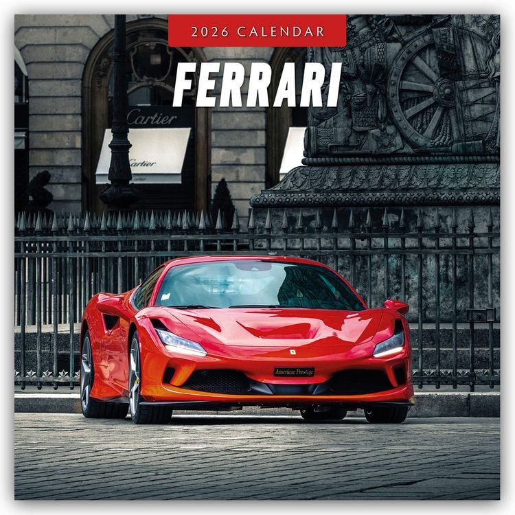 Produktbild: Ferrari 2026 – 16-Monatskalender