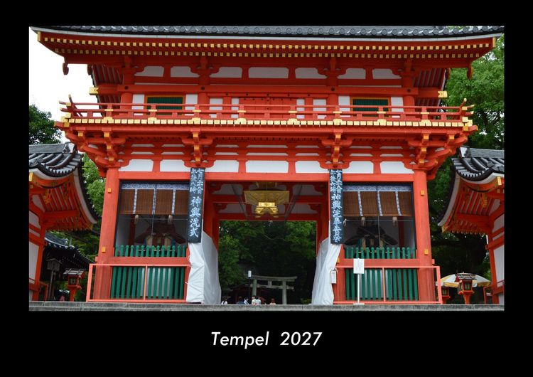 Produktbild: Tempel 2027 Fotokalender DIN A3