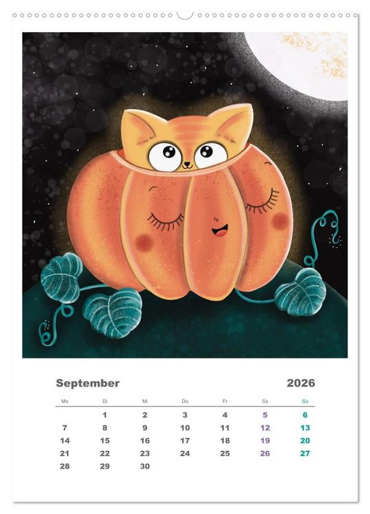 Produktbild: Leopold der Dritte - Ein Kater zum Knuddeln (hochwertiger Premium Wandkalender 2026 DIN A2 hoch), Kunstdruck in Hochglanz