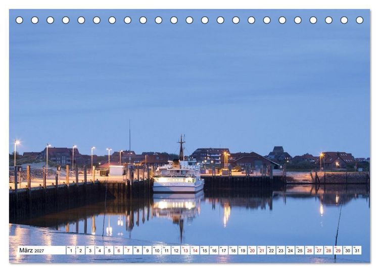 Produktbild: Baltrum - Momente einer Reise (Tischkalender 2027 DIN A5 quer), CALVENDO Monatskalender