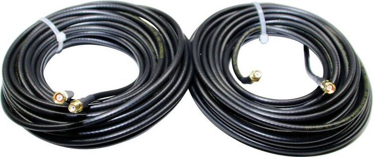 Produktbild: Wittenberg Antennen LTE, UMTS Mobilfunk 2 x 3m Duo SMA Stecker auf SMA Buchse K-103071 SMA-Adapter - 1 St.