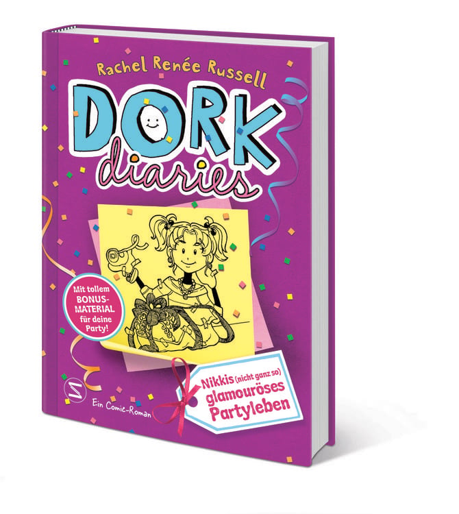 Produktbild: DORK Diaries, Band 02: Nikkis (nicht ganz so) glamour&ouml;ses Partyleben: Mit tollem Bonusmaterial f&uuml;r deine Party