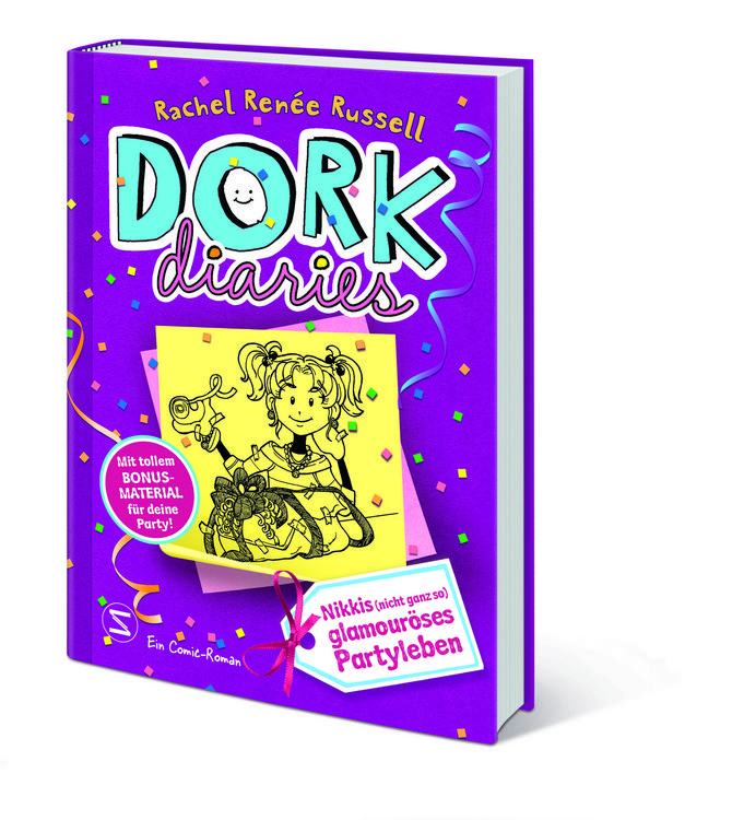 Produktbild: DORK Diaries, Band 02: Nikkis (nicht ganz so) glamour&ouml;ses Partyleben: Mit tollem Bonusmaterial f&uuml;r deine Party