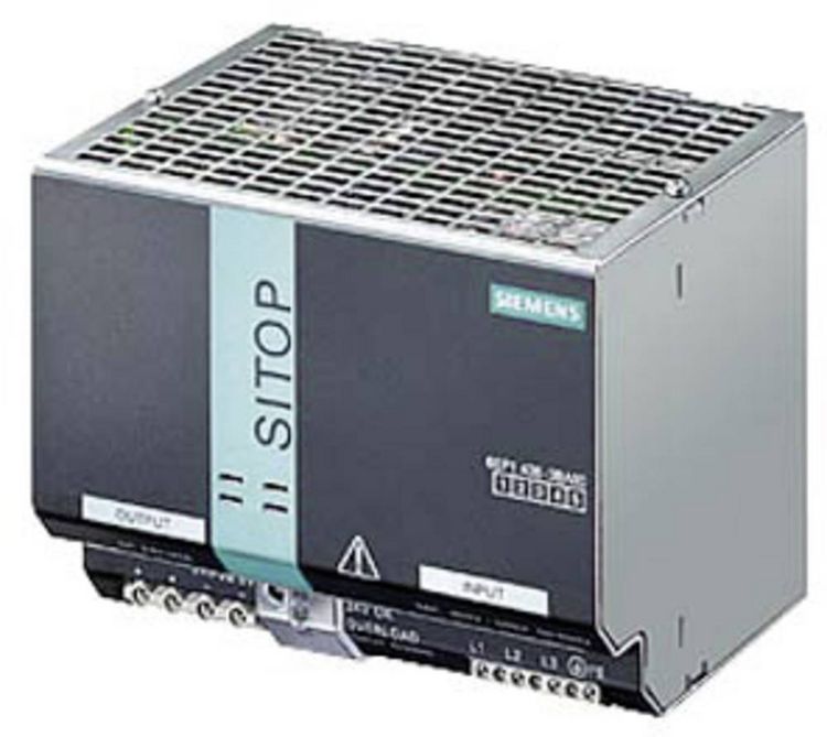 Produktbild: Siemens 6EP14363BA00 Hutschienen-Netzteil (DIN-Rail) 24 V/DC 20 A 480 W Anzahl Ausg&auml;nge:1 x Inhalt 1 St.