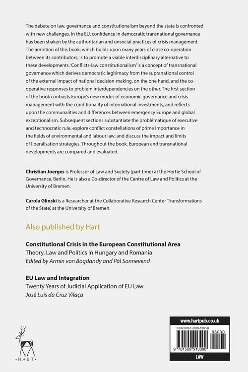 Produktbild: The European Crisis and the Transformation of Transnational Governance