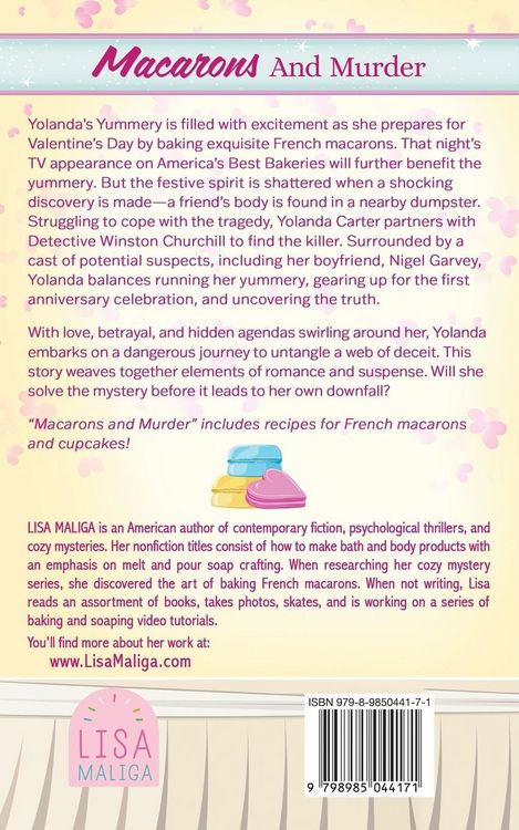 Produktbild: Macarons and Murder (A Yolanda's Yummery Cozy Mystery, Book 4)