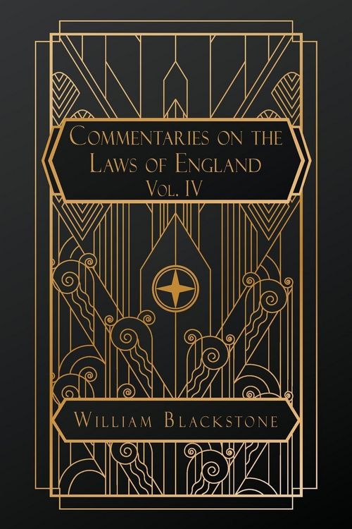 Produktbild: Commentaries on the Laws of England