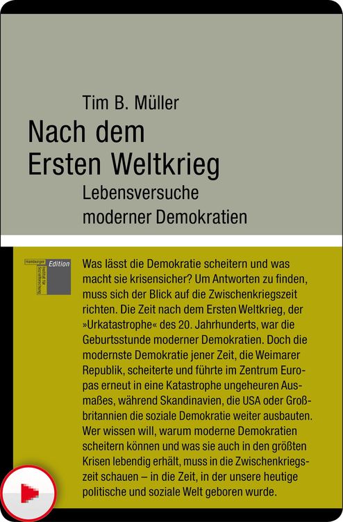 Produktbild: Nach dem Ersten Weltkrieg
