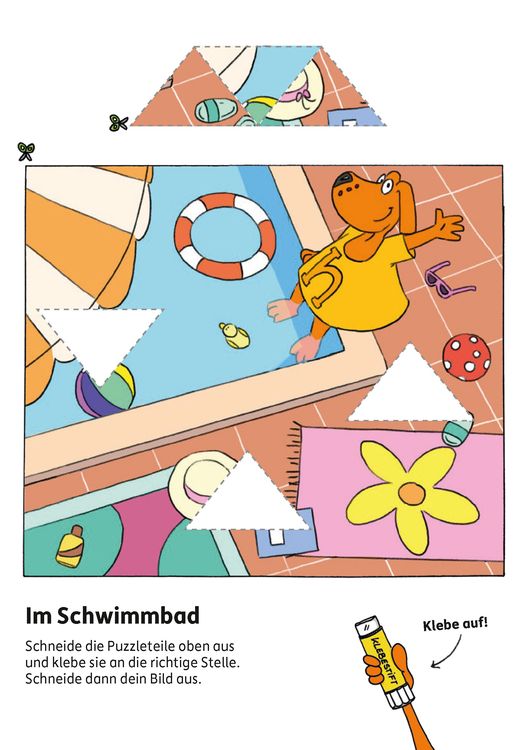 Kindergartenblock ab 4 Jahre - Schneiden, kleben, basteln