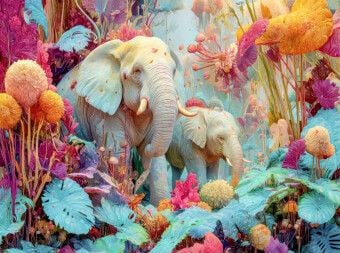 Produktbild: CALVENDO Puzzle Tierische Kreaturen des Dschungels | 2000 Teile Lege-Gr&ouml;&szlig;e 90x67cm Foto-Puzzle f&uuml;r gl&uuml;ckliche Stunden
