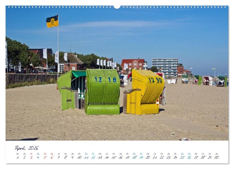 Produktbild: F&ouml;hr - Nordfriesische Trauminsel (hochwertiger Premium Wandkalender 2026 DIN A2 quer), Kunstdruck in Hochglanz