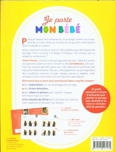 Produktbild: Je porte mon b&eacute;b&eacute; : moyens de poratge technique questions-r&eacute;ponses