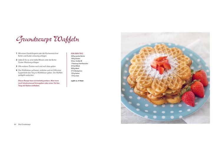 Produktbild: Unsere besten Waffeln - S&uuml;&szlig; und herzhaft.