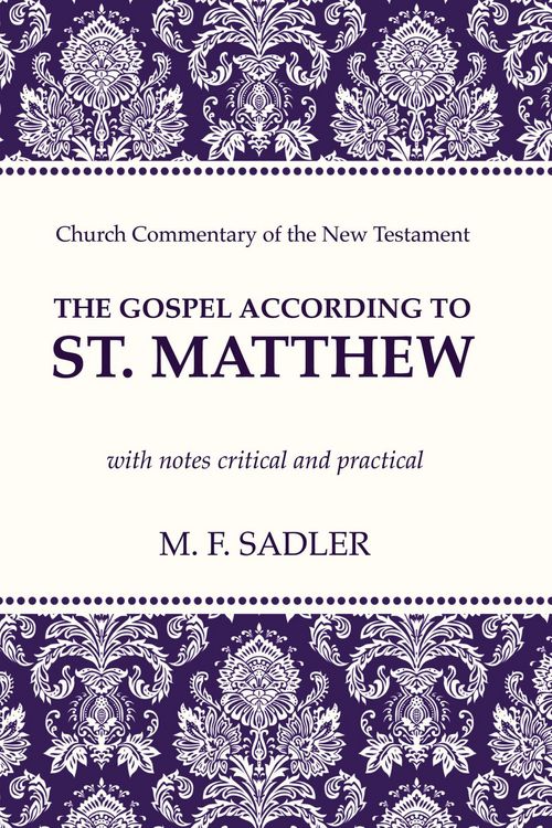 Produktbild: The Gospel According to St. Matthew