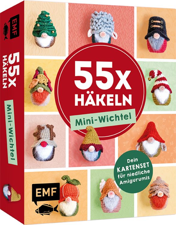 Produktbild: 55 x h&auml;keln &ndash; Mini-Wichtel: Dein Kartenset