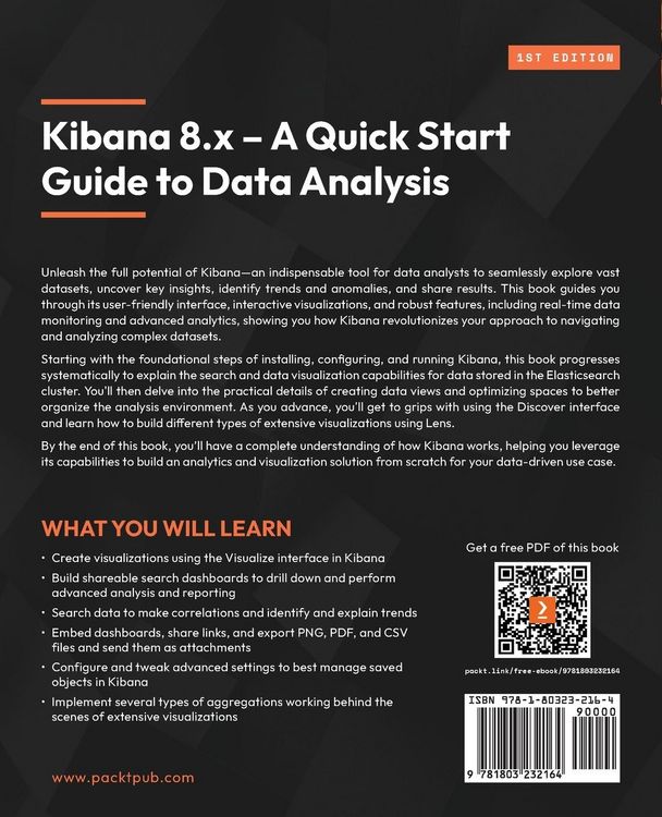 "Kibana 8.x - A Quick Start Guide to Data Analysis" auf Englisch kaufen