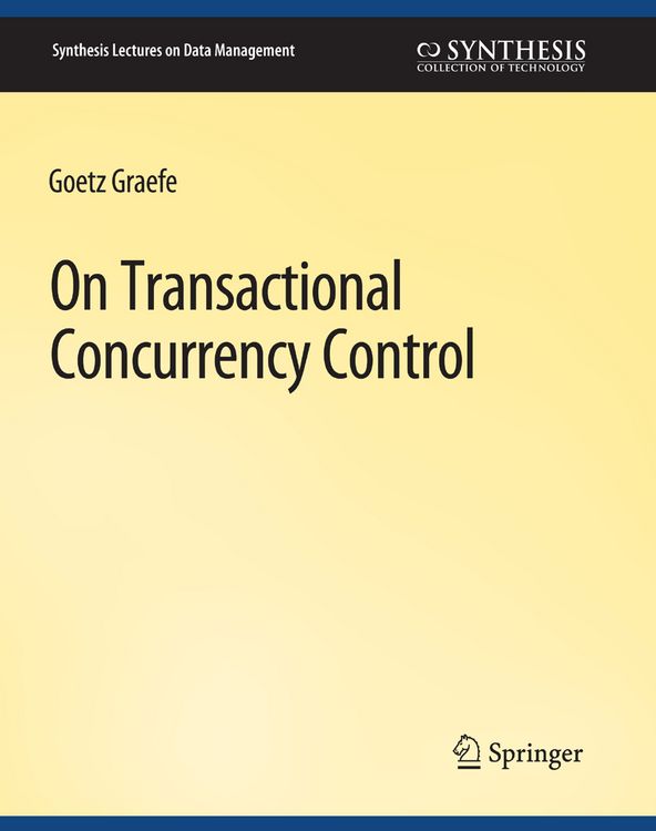 Produktbild: On Transactional Concurrency Control