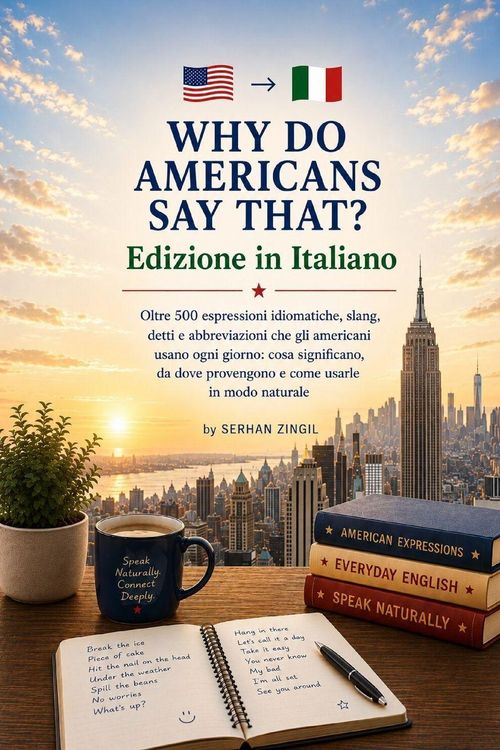 Produktbild: WHY DO AMERICANS SAY THAT? Edizione Italiana