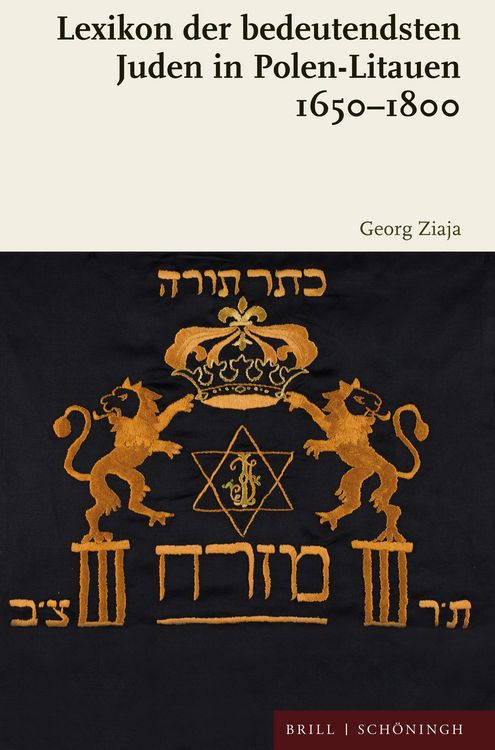 Produktbild: Lexikon der bedeutendsten Juden in Polen-Litauen 1650&ndash;1800