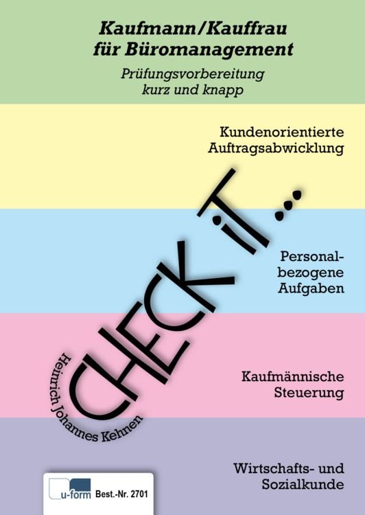 Produktbild: Check iT - Kaufleute f&uuml;r B&uuml;romanagement