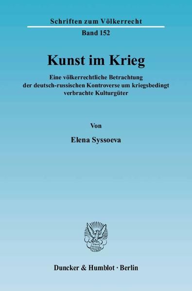 Produktbild: Kunst im Krieg.