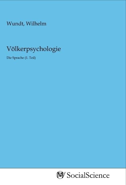 Produktbild: V&ouml;lkerpsychologie