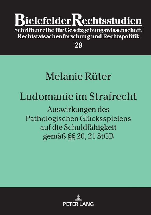 Produktbild: Ludomanie im Strafrecht