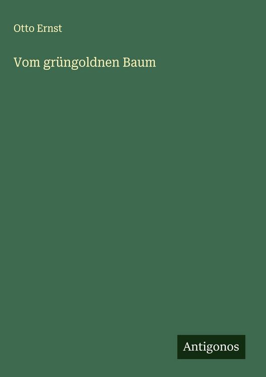 Produktbild: Vom gr&uuml;ngoldnen Baum