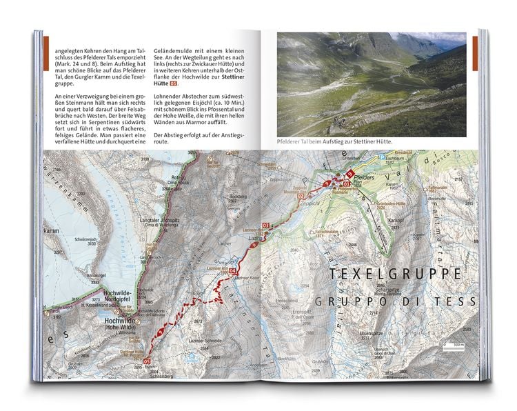 Produktbild: KOMPASS Wanderf&uuml;hrer S&uuml;dtiroler H&uuml;ttenwanderungen, 36 Touren mit Extra-Tourenkarte