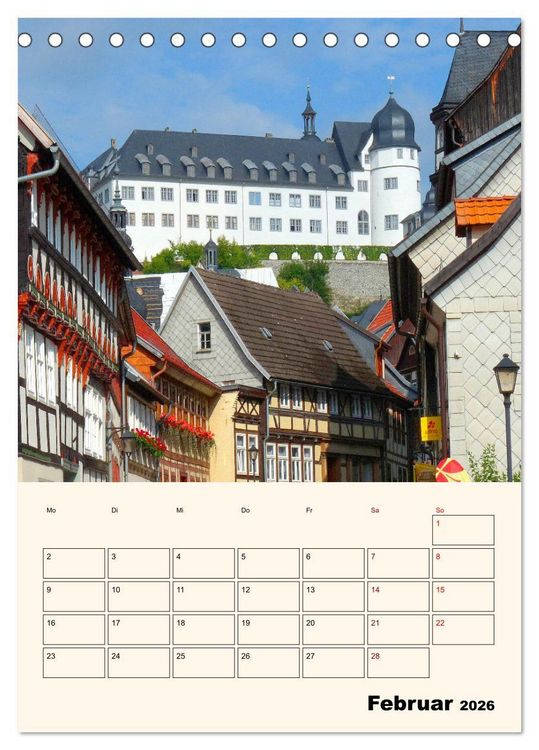 Produktbild: Sch&ouml;nes Sachsen-Anhalt (Tischkalender 2026 DIN A5 hoch), CALVENDO Monatskalender