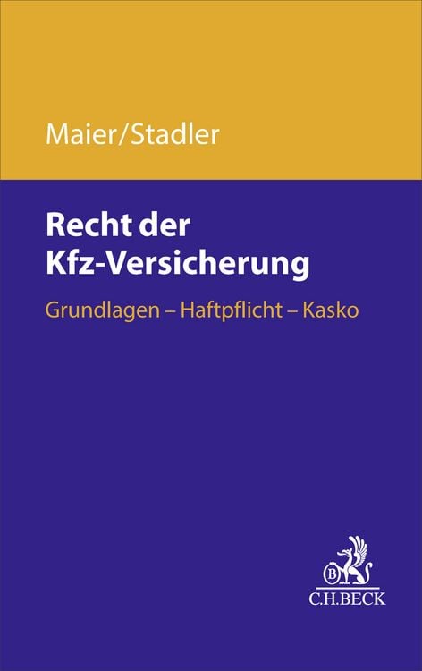 Produktbild: Recht der Kfz-Versicherung