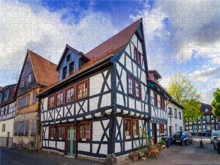 Produktbild: CALVENDO Puzzle Ein Motiv aus dem Kalender Gr&uuml;nberg Impressionen | 1000 Teile Lege-Gr&ouml;&szlig;e 64x48cm Foto-Puzzle f&uuml;r gl&uuml;ckliche Stunden
